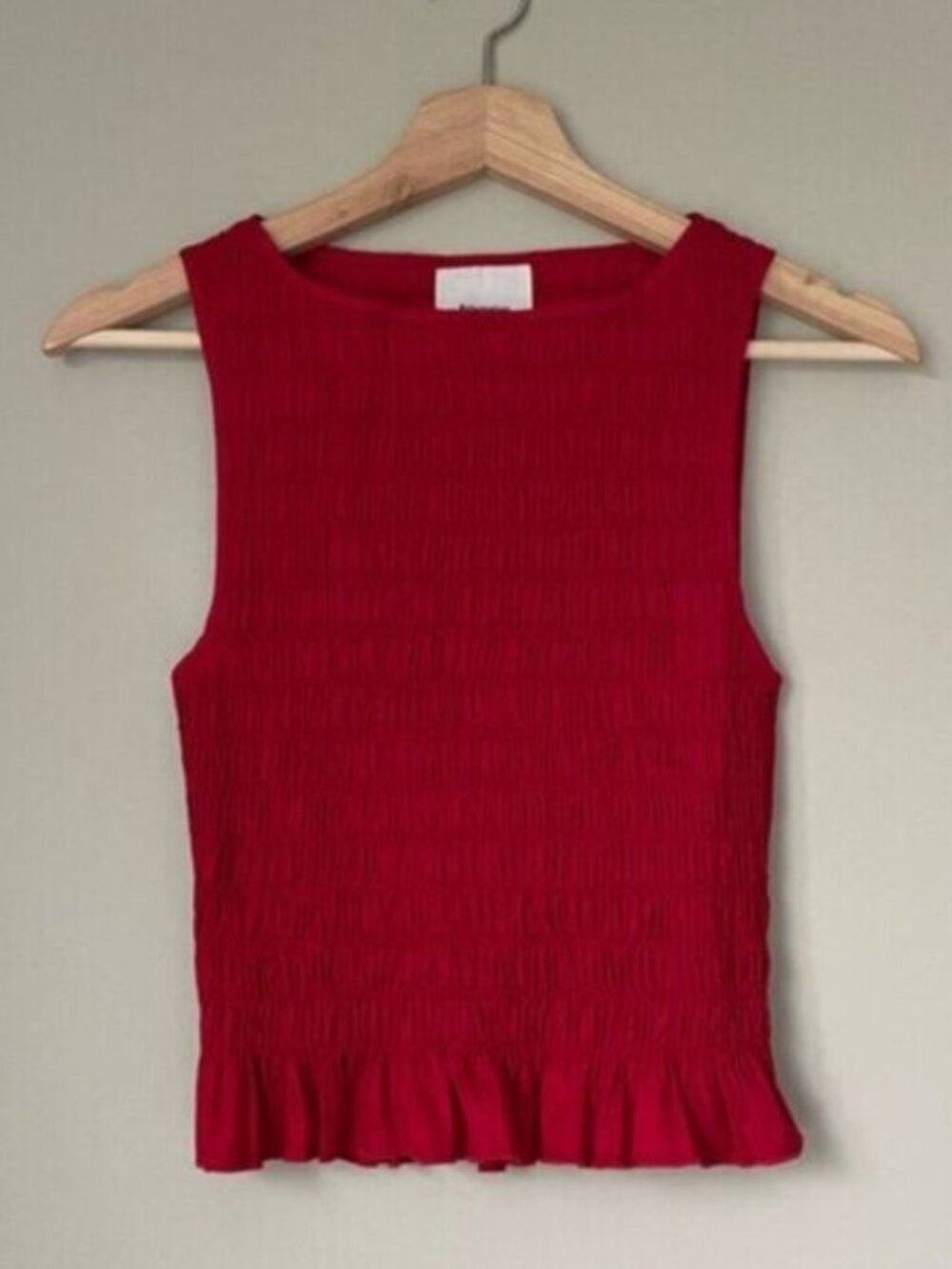 NEW Reformation Laguna Two Piece Matching Midi Skirt Set Lipstick Red US 2 UK 4 - Picture 6 of 14